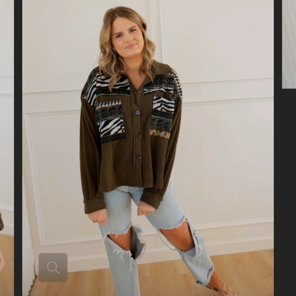 NWT "La miel" SAFARI SHACKET - Picture 1 of 5